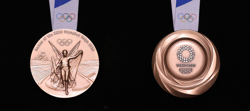 Illustration for article titled AsĂ son las medallas de los Juegos OlĂmpicos de Tokio 2020 hechas de telĂ©fonos reciclados